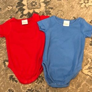 Hanna Andersson Bright Baby Basics Onesies